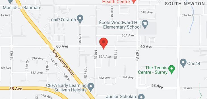 map of 14044 60A AVENUE